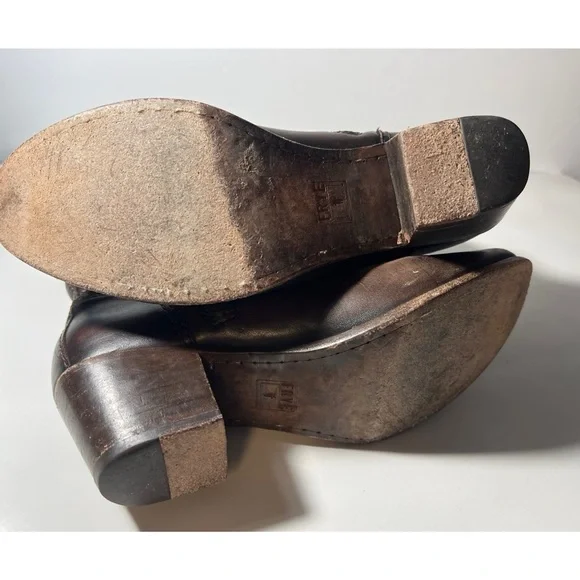 Frye Brown Leather Boots - Picture 6 of 7